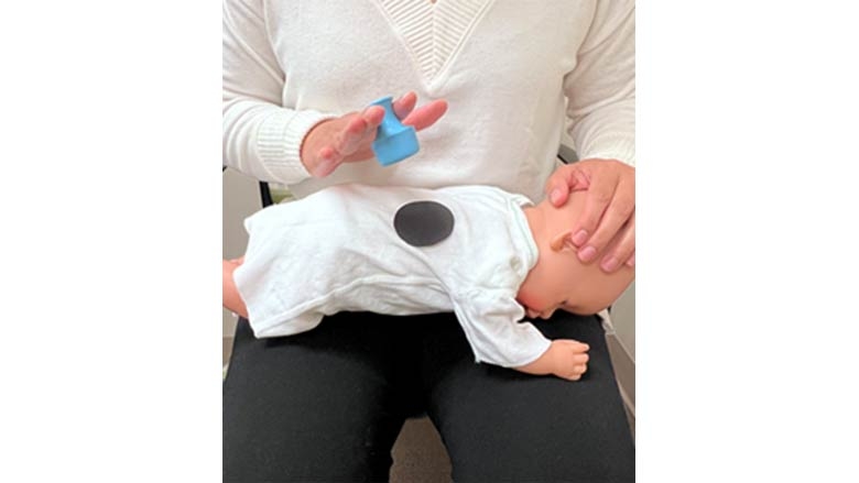 Chest Physical Therapy (CPT) for Children Less Than 2 Years Old - Position 6