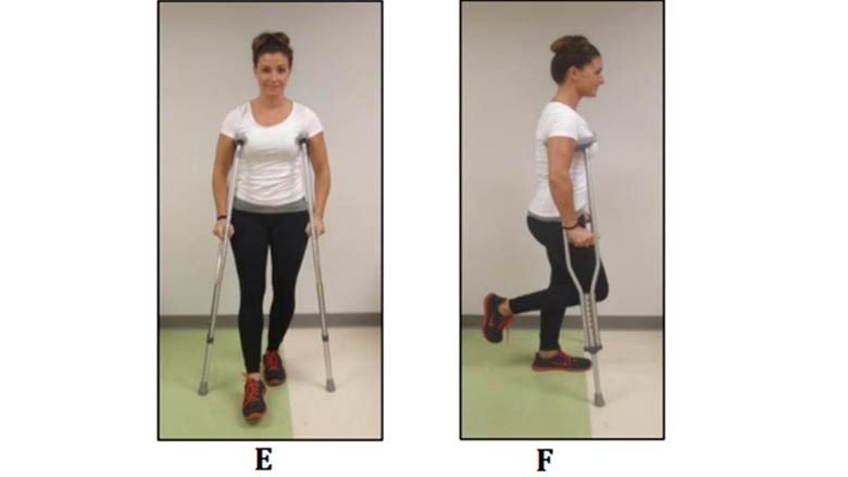 Patient Instructions: Gait Training/Assistive Devices: Crutch Walking - To Walk