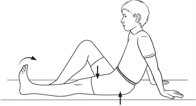 Quadriceps set