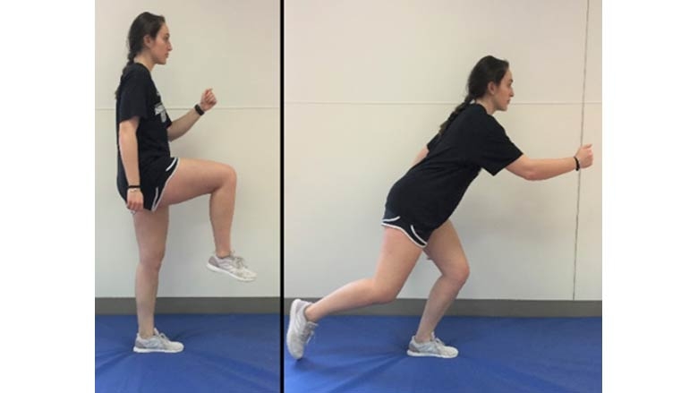 Runner's lunge
