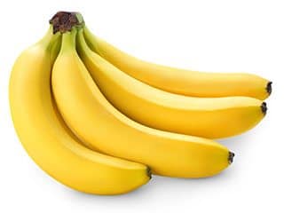 A bunch of bananas on a white background&#xD;&#xA;&#xD;&#xA;Description automatically generated