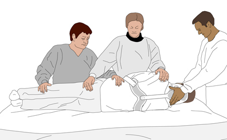 • The back half should be secure against your head, neck and upper back.